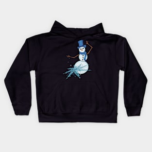 Flurry the Snow Ninja V3 Kids Hoodie